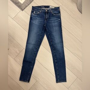 AG Adriano Goldschmied The Legging Dark Blue Women's Jeans Size 27R